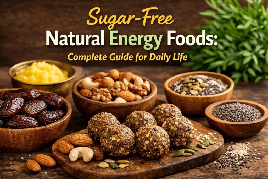 Sugar-Free Natural Energy Foods: Complete Guide for Daily Life