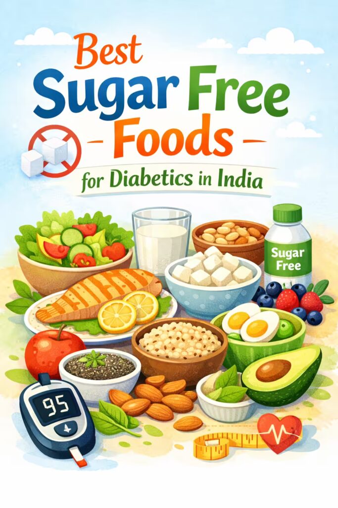 best sugar free foods for diabetics india